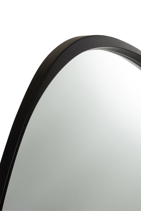 Mirror Giles Mdf/Glass Black Large