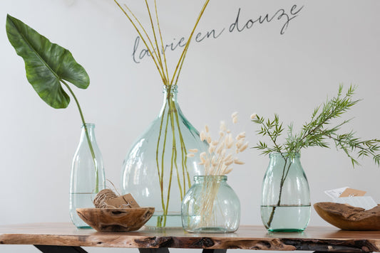 Vase Lissabon Glass Transparent