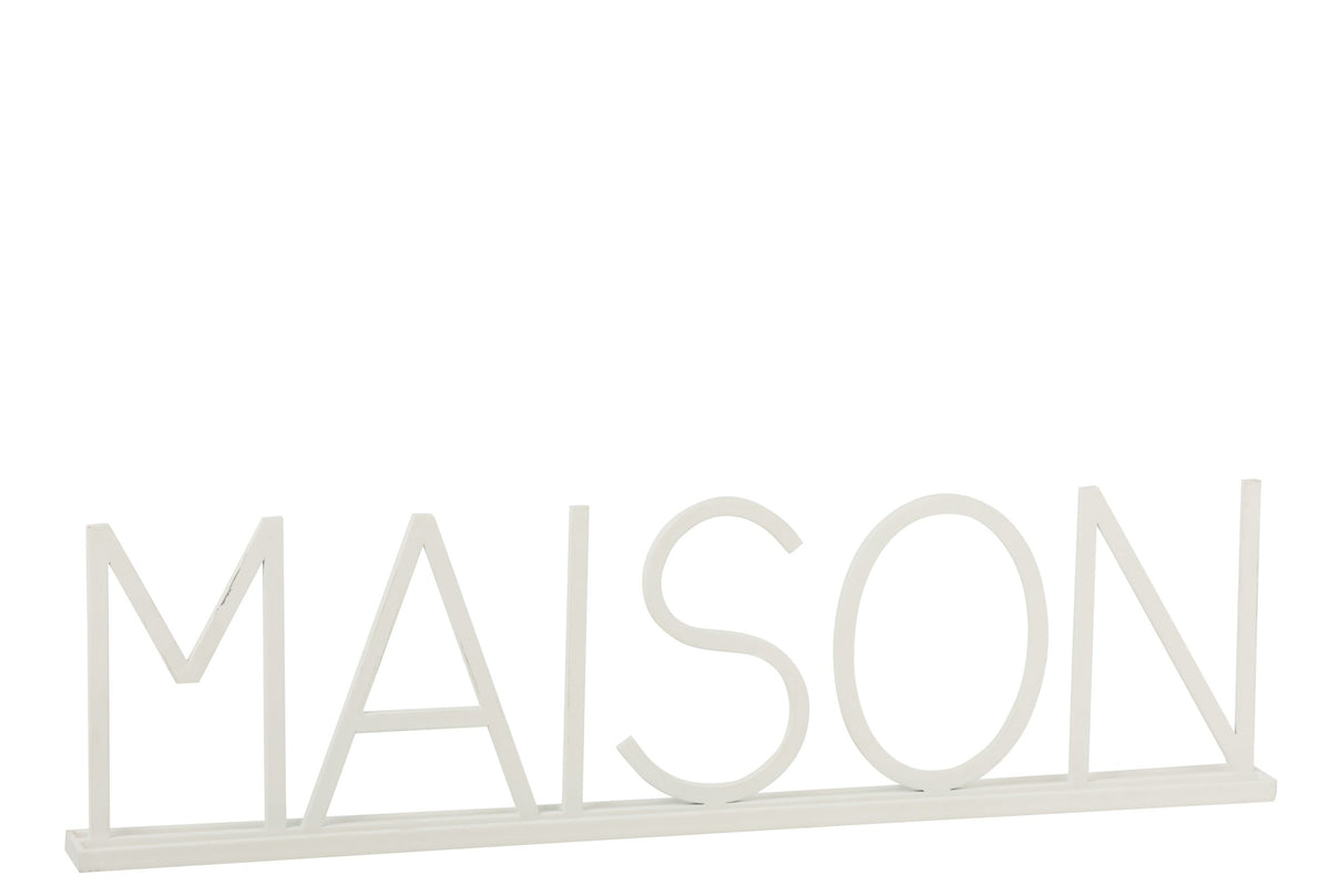 Maison Metal White