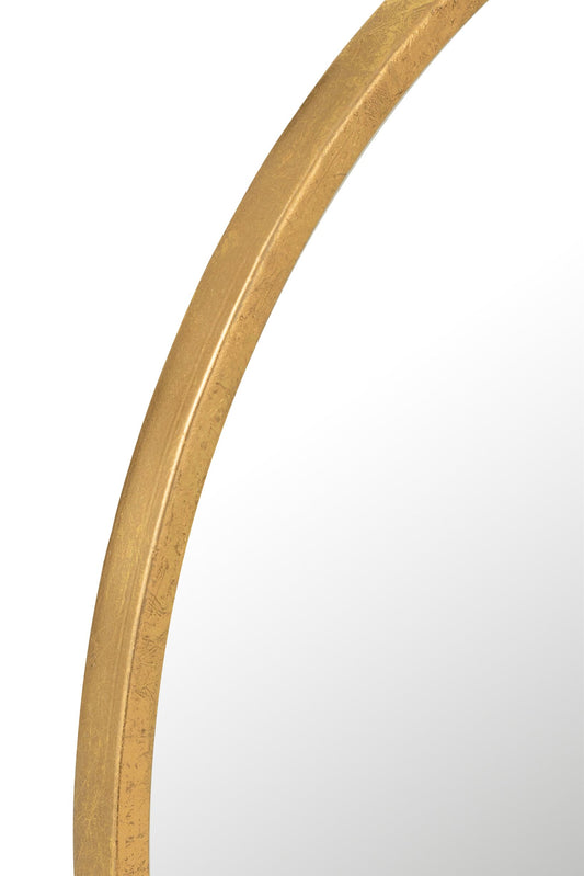 Mirror Mona Round Iron/Glass Gold Medium