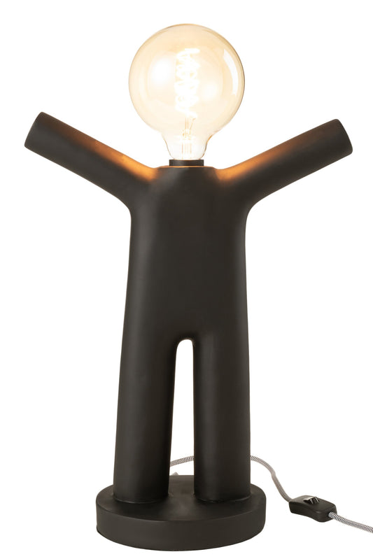 Lamp P'tit Maurice solid black