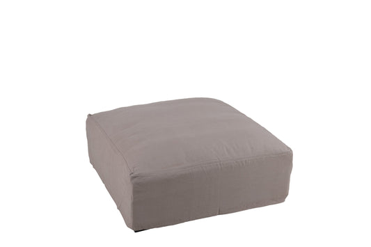 Cover For Pouf Monaco Linen Old Pink