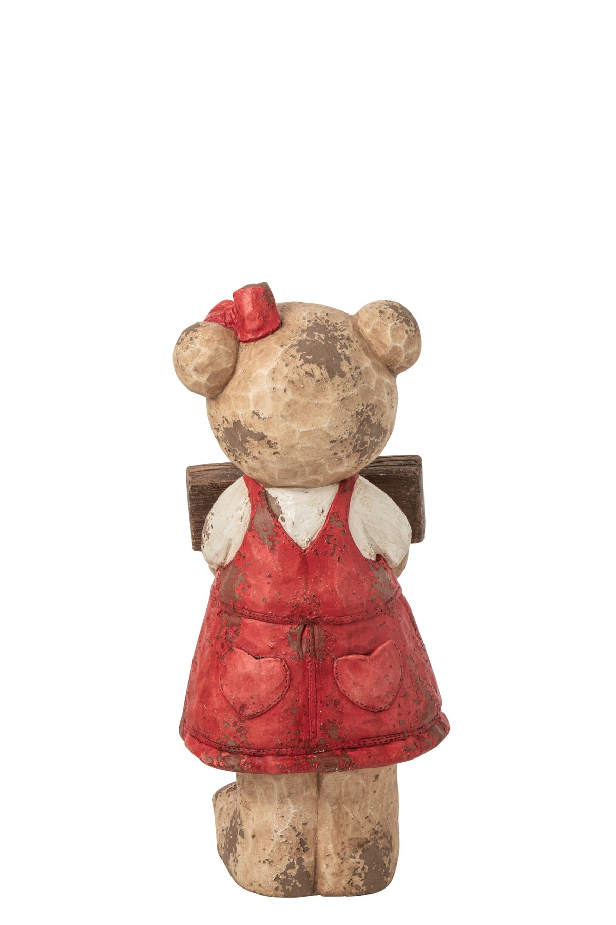 Bear Welcome Magnesium Christmas Red/Brown