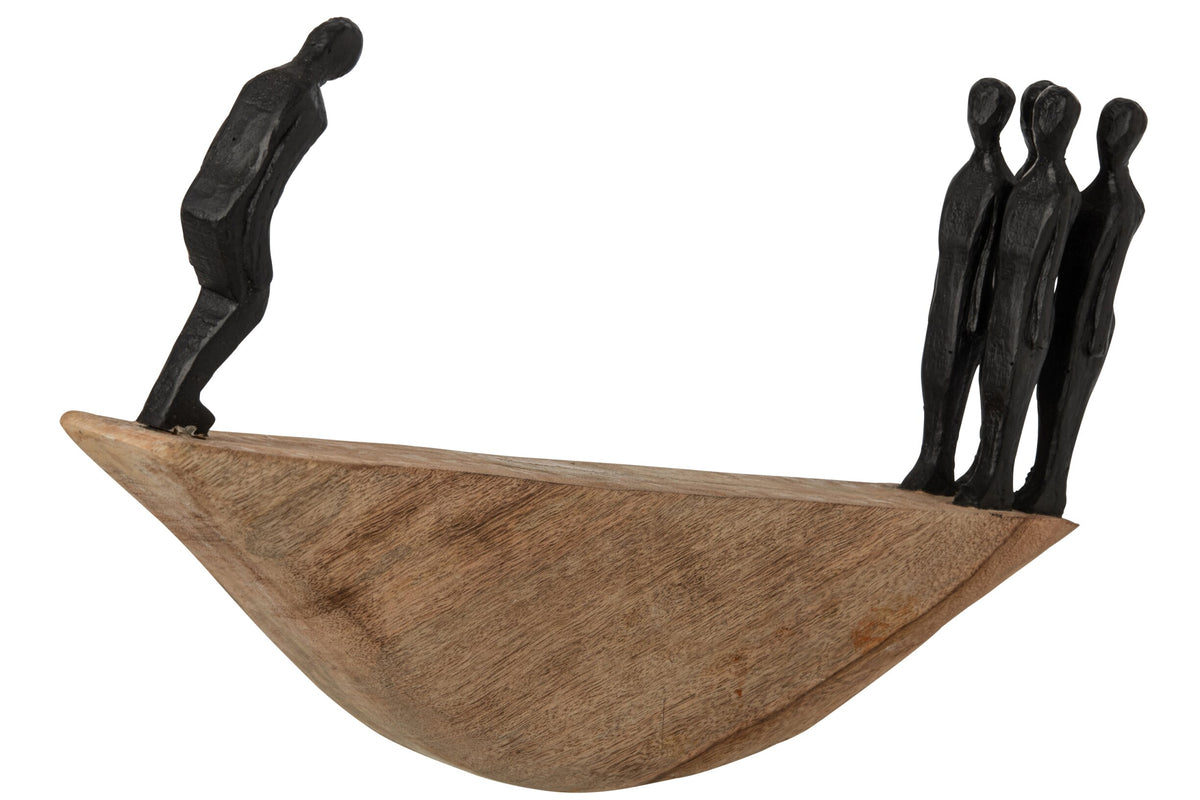 People Balance Mango Wood Natural/Black