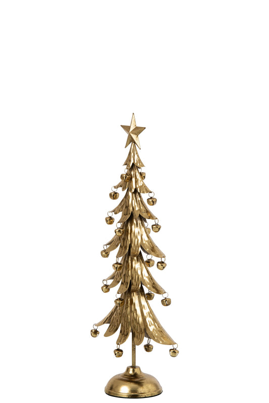 Christmas Tree Iron Gold Small