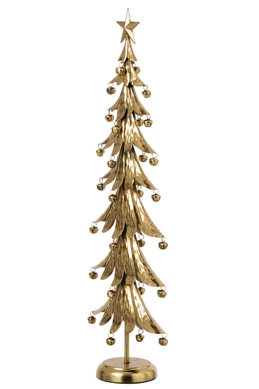 Christmas Tree Iron Gold Large