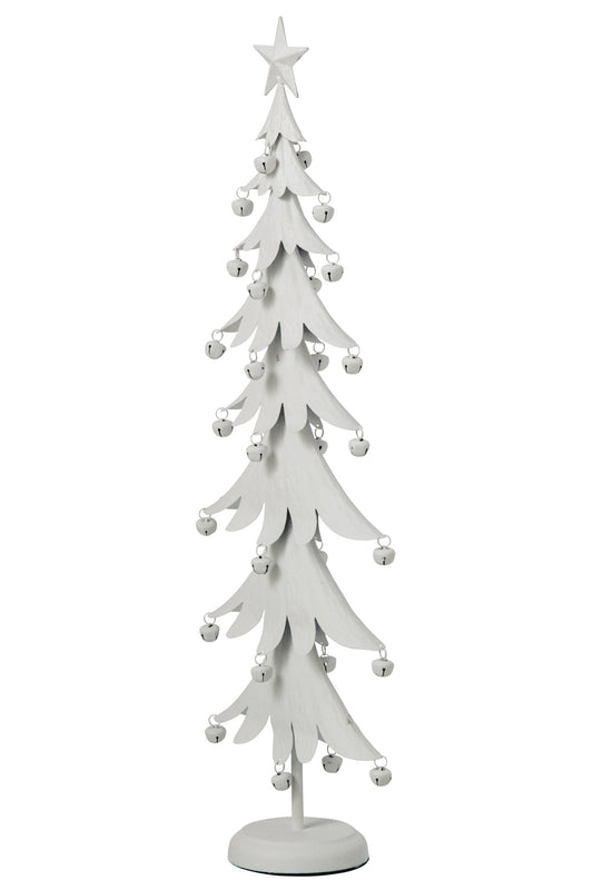 Christmas Tree Iron White Large