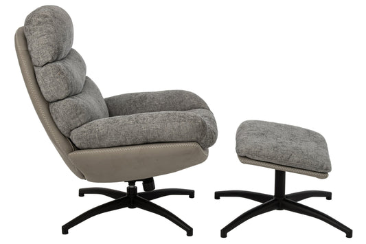 Armchair Metal Grey