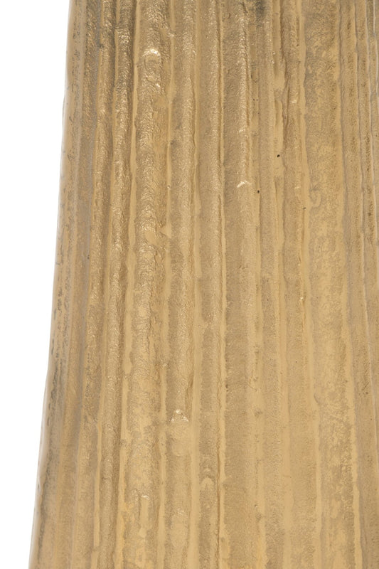 Vase Aluminium Gold