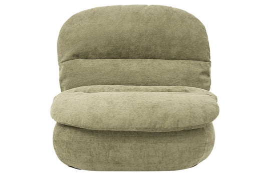 Lounge Chair Compressed Foam Green