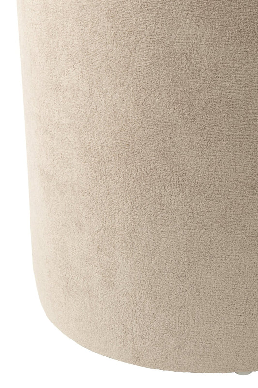 Pouffe MDF Greige