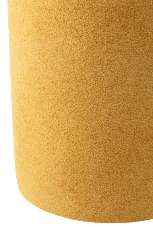 Pouffe MDF Warm Yellow