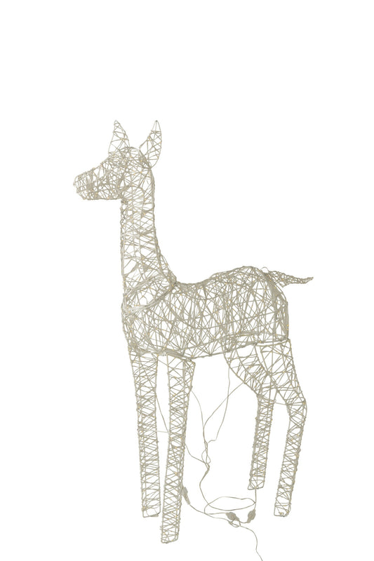 Deer LED Iron White