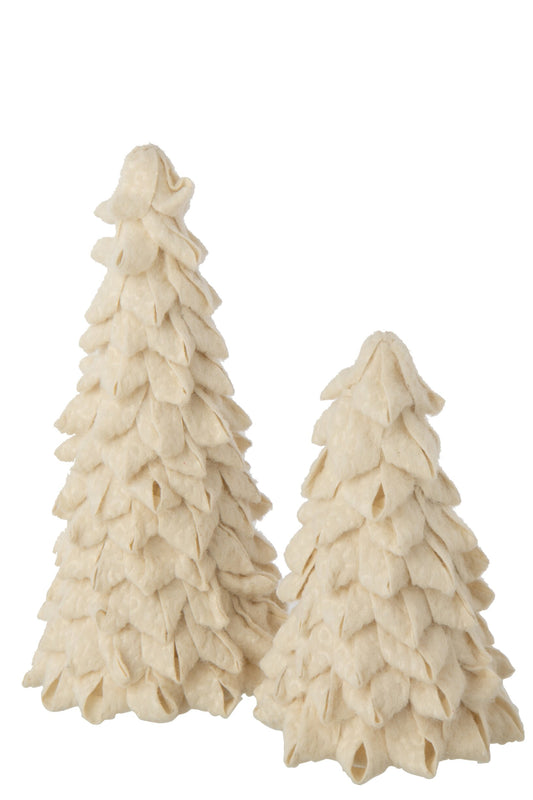 Tree Felt Ecru