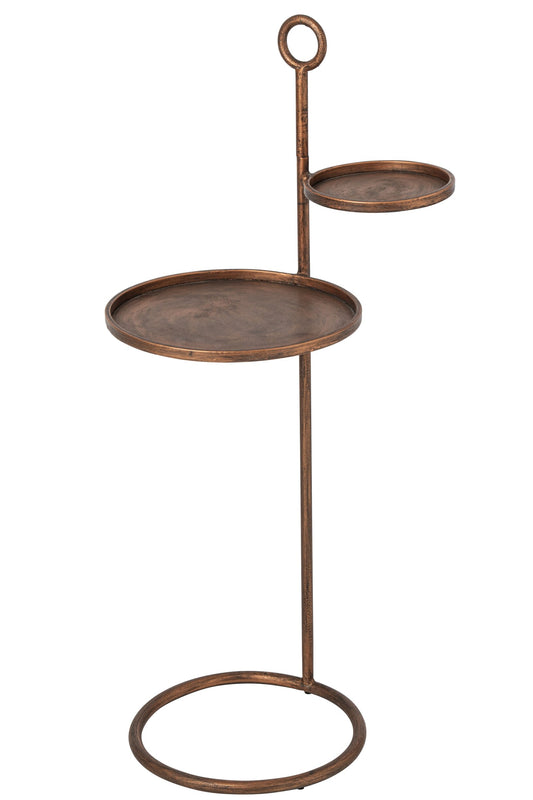 Side Table Iron Bronze