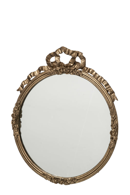 Wall Mirror Ted Pewter Brass