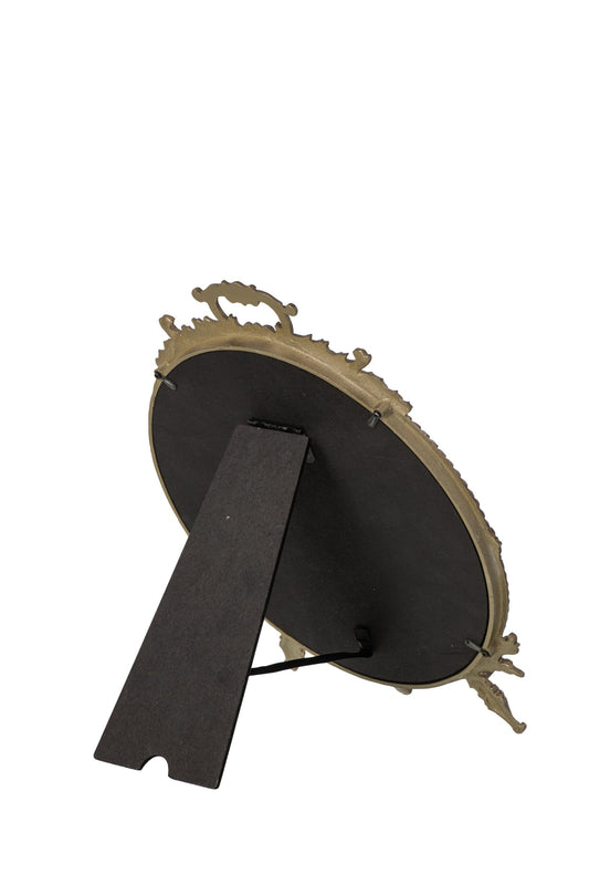 Wall Mirror Tod Pewter Brass