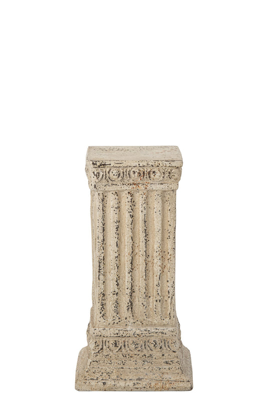 Pedestal MgO Off-White