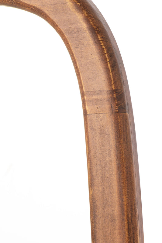 Wall Mirror Walnut Mirror Dark Brown