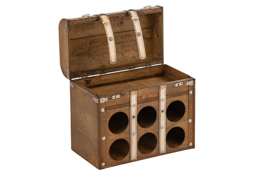 Doos antiek MDF bruin