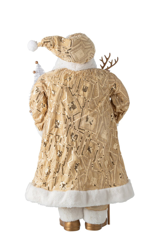 Santa Claus Synthetic Gold Large