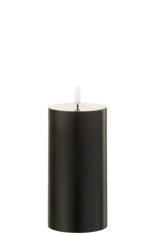 Kaars Led Zwart Medium