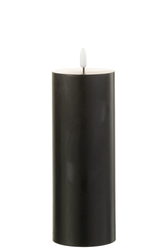 Kaars Led Zwart Large