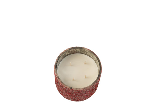Geurkaars Luxuria Rood Medium- 60h