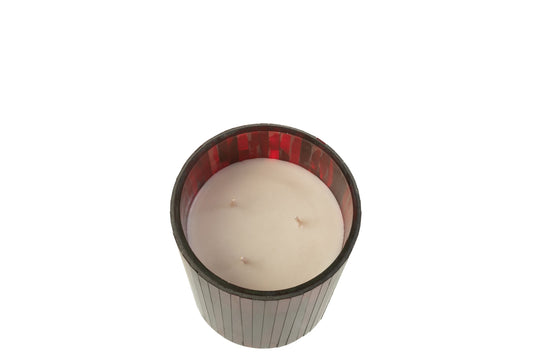Geurkaars Noa Ruby Red Rood Medium-55h