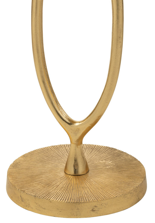 Side Table Tiana Aluminium Gold