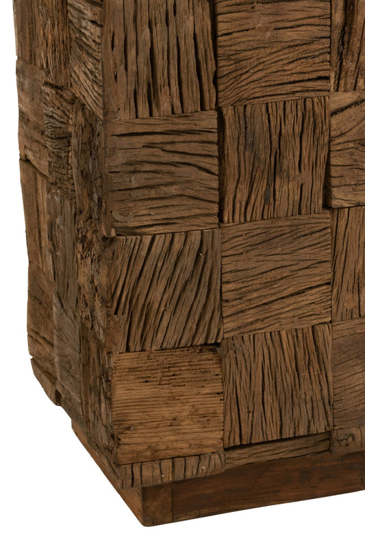 Pillar Wood Natural Medium