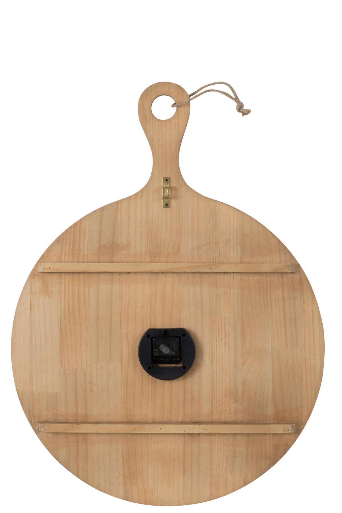 Wall Clock Plan Pinewood Natural Large