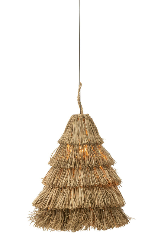 Hanglamp 5 lagen zeegras naturel