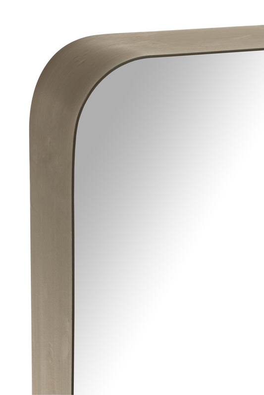 Mirror Markus Metal/Glass Dark Brown S