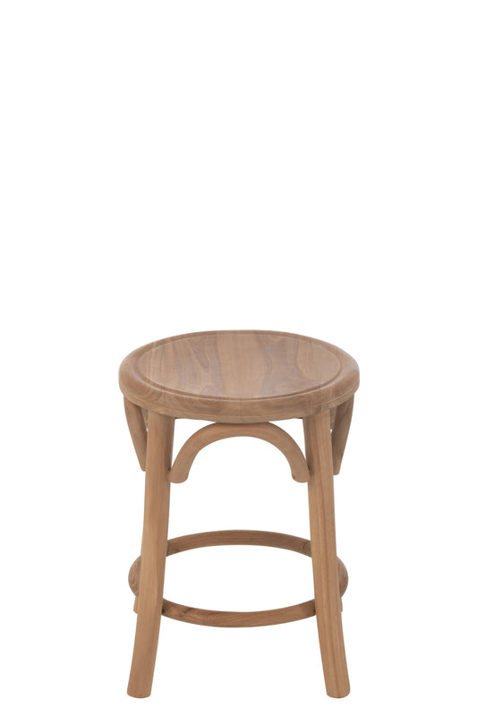 Stool Ali Teak Wood Natural