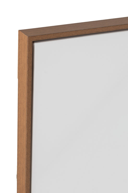 Wall Deco Yak Face Pinewood/Polyresin Brown/White