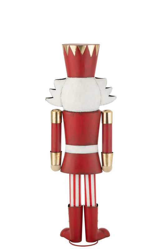 Nutcracker Iron Red/Gold Large