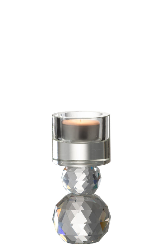 Kandelaar Kristal Transparant Glas