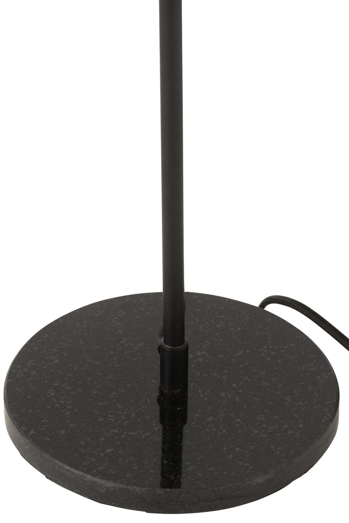 Table lamp metal/marble black