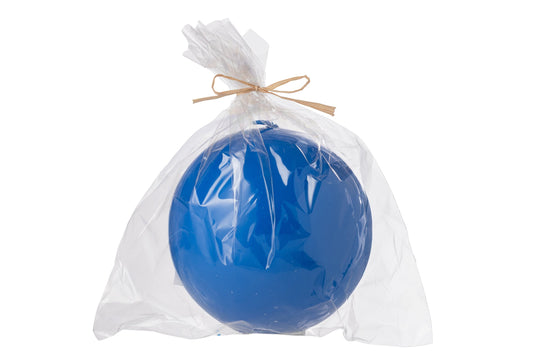 Kaars Bol Was Fluo Blauw - 50 Uur