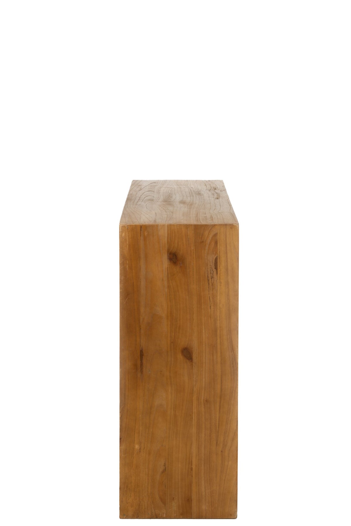 Wall Rack Cube 4p Wood Brown