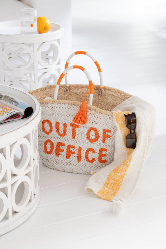 Strandtas zomer quotes maïsblad mix assortiment van 3