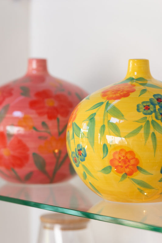 Vase Jug Alegria Clay Mix Assortment Of 2