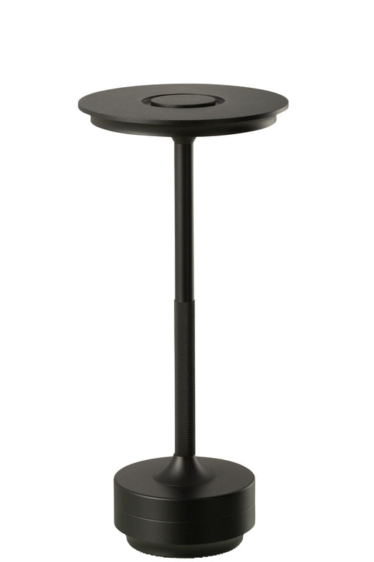 Table lamp led touch plastic black