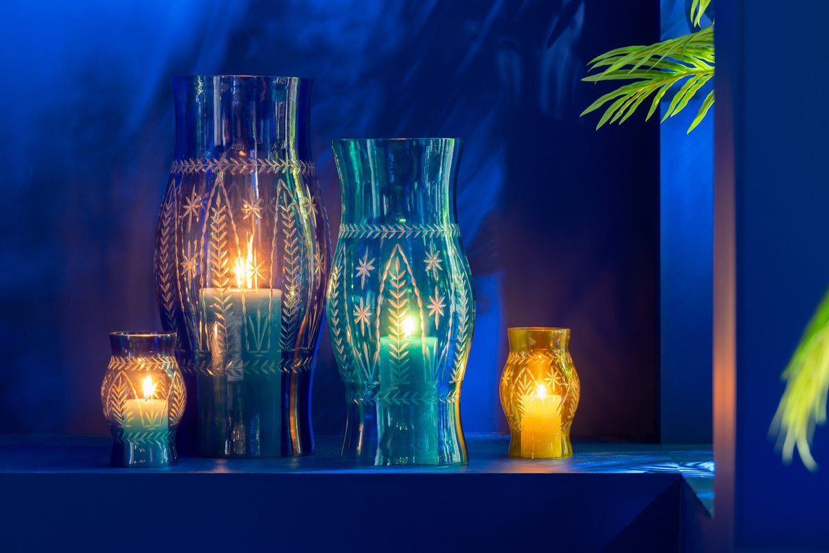 Windlicht Tarifa Glas Mix Assortiment Van 3