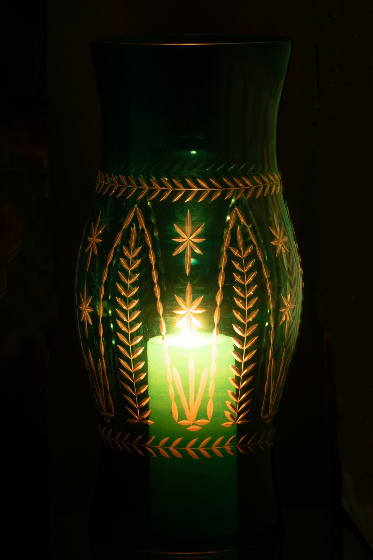 Windlicht Tarifa Glas Azuur Small