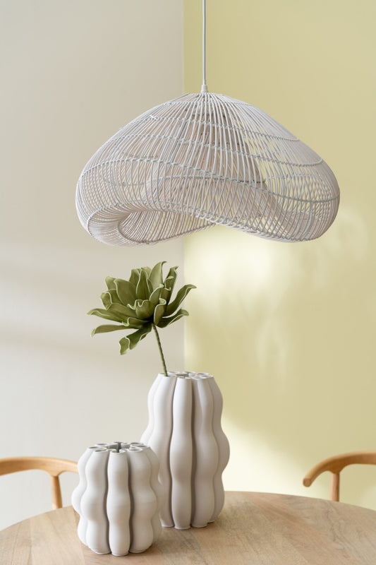 Vase Naos Ceramic Beige Small