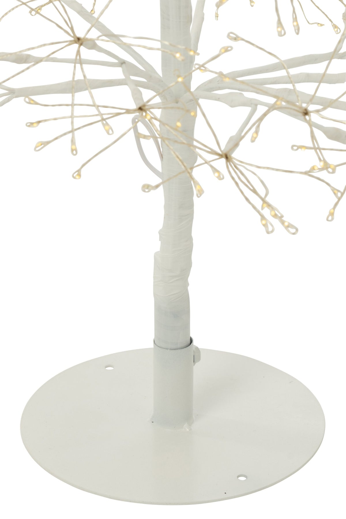 Tree LED Warm White Lights Iron White Medium