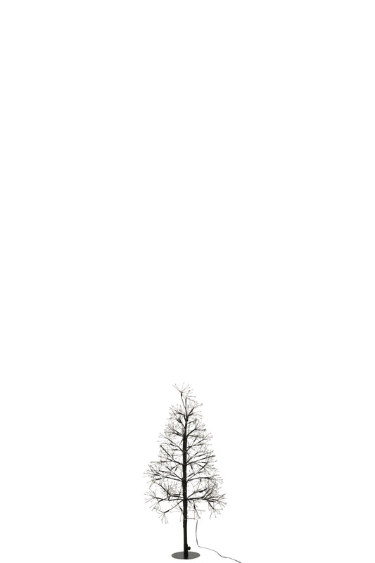 Tree LED Multicolor Lights Iron Black Small
