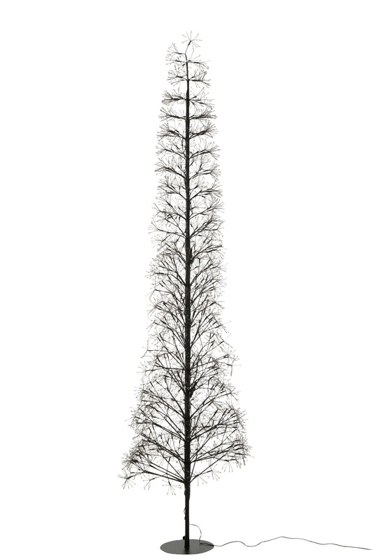 Tree LED Multicolor Lights Iron Black Extra Large